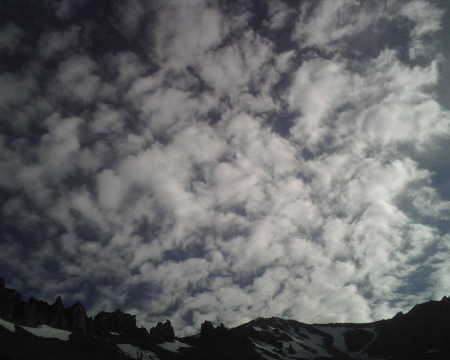 Gorgeous clouds above Mt. Shasta