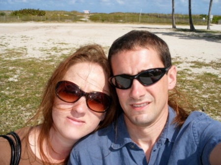 Mike & I ~ South Beach, Miami 3/2007