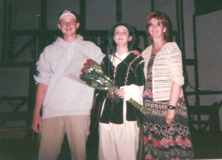 Melanie Link (Taylor) with son Scott and daughter Stephanie