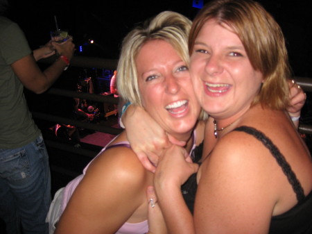 Me and Kendra at a concert