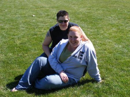 Mandy & Steph at the park