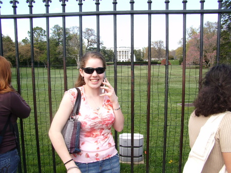 Wash DC - at the White House