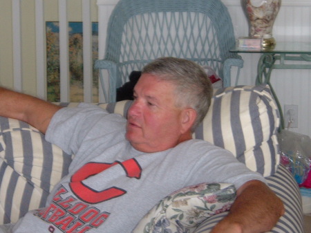 Coach Childs aka: DAD  relaxing at St. George Island