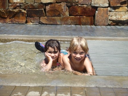 Kate and Zack Wilsonville Fountains