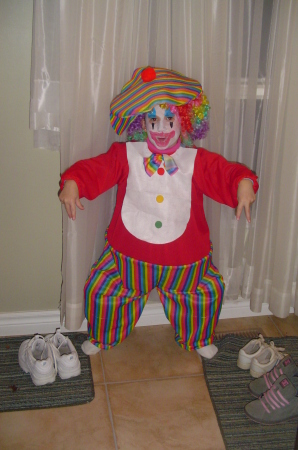 My little Hallowe'en Clown