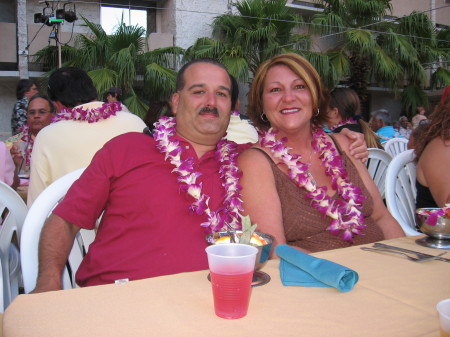 My husband Andy and I in Vegas 2007