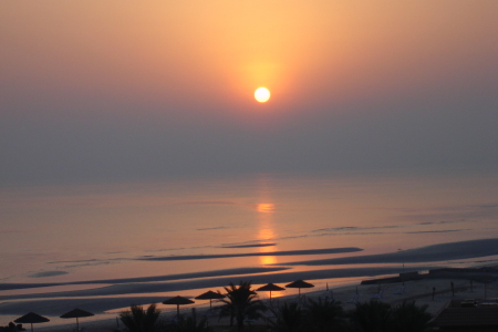 Sunrise on The Persian Gulf