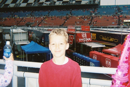 Brian at the Daytona 500 last year