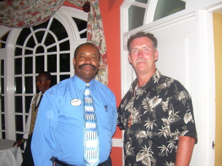 Ed & the G.M. at Sandals