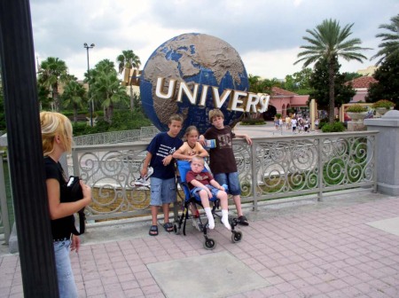 Family Universal Studios 2006