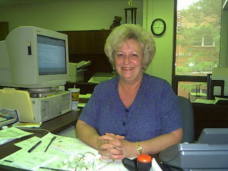 Judy at DMV Enforcement in 2000