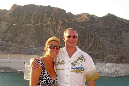 Me & Jeff at the Hoover Dam.  July 2006