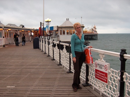 Me on the Brighton Pier England 06