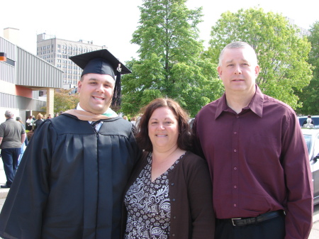 Dan's college graduation "08