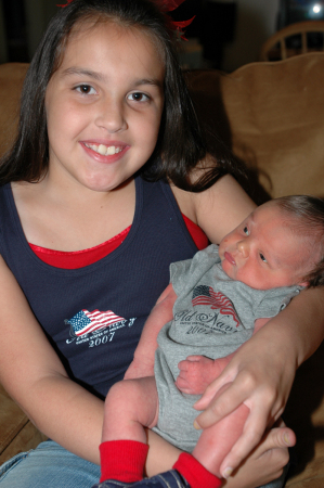 My kids, Haley and Will, July 2007.