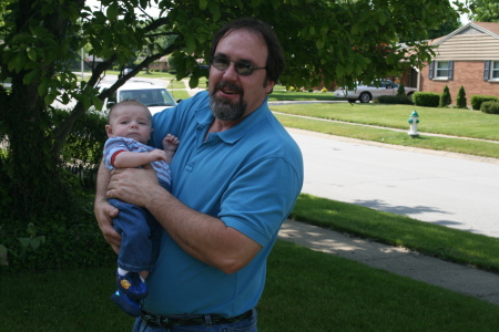 Grandson and I May 07