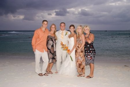 Jarod and Katelyn wedding family