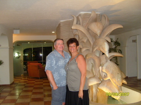 Steve & I in Cozumel June 2007