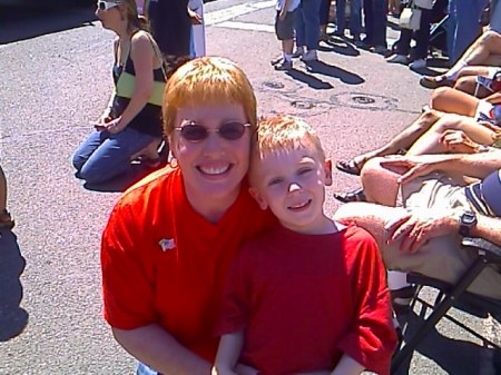 Me and Mikey, July 4, 2007