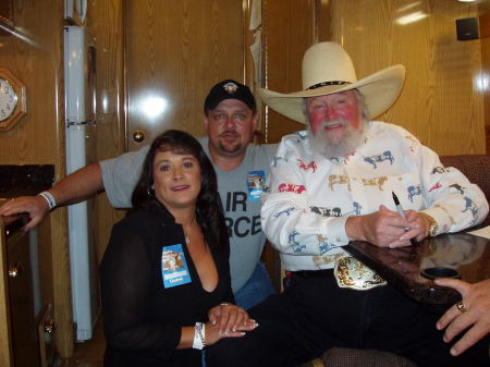 ME, JOEY AND OUR GOOD FREIND CHARLIE DANIELS