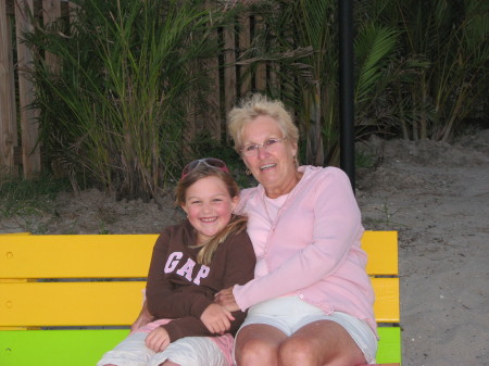 Kayla & Grandma - Florida 2008