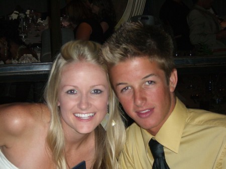 My beautiful kids-Ashley and Cody