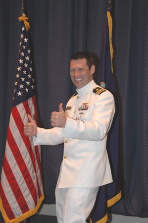 Navy Retirement Ceremony