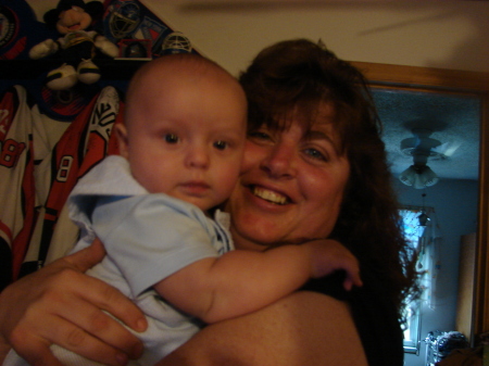 Melanie And my Grandson Jeriah