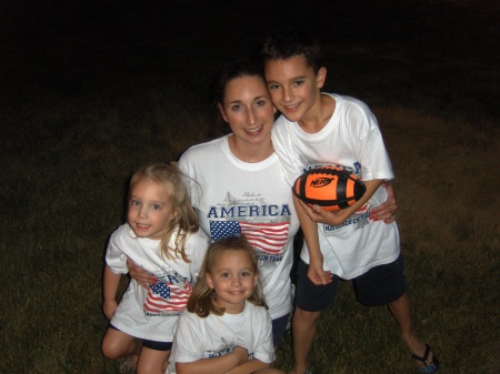 Me and the kids in Nebraska July 4, 2007