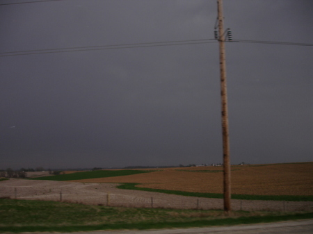 Stormy sky in Iowa