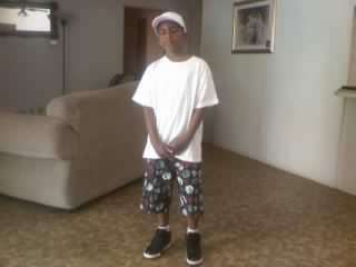 My 8 year old son "Lil Wayne"