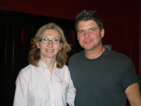 me and Chris Knight