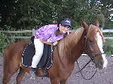 My daughter Tara and her horse Spirit