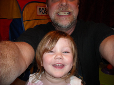 Jayna & Grampa proving we still have our teeth