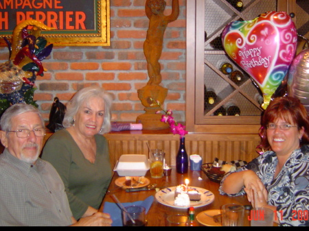 Me and my Florida parents on my 38th birthday