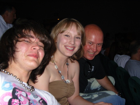 Me and my Kids at a Deep Purple concert