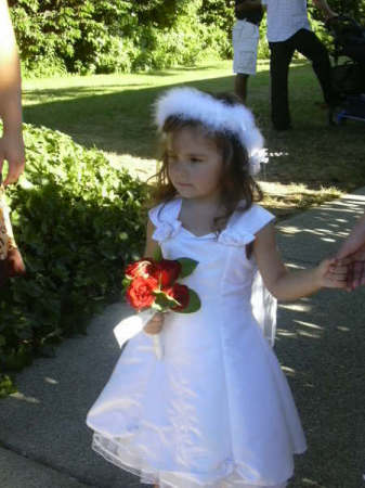 the flower girl