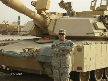 Tank in Baghdad