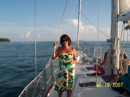 Sunset sail in Key West