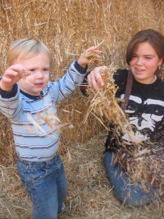 French kids-Thanksgiving 2007