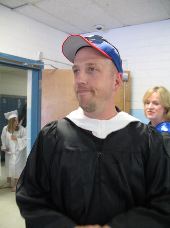 Lou Riolo at CHS 2007 graduation