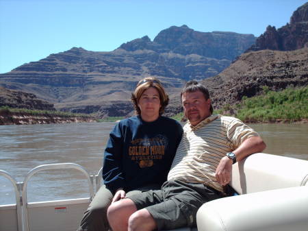 Rob And I on the Colorada River