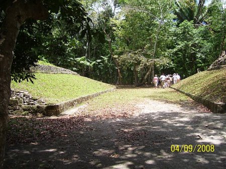 The Ball Court Xzanactunich - Belize