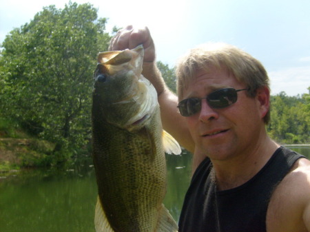 Largemouth Bass Caught 7-29-07