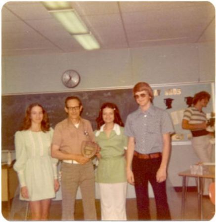 NEKA Vo Tech School 1972 Mr John Bessette and class