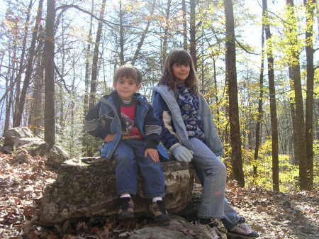 DS and DD at Cades Cove in the Smokey mtns