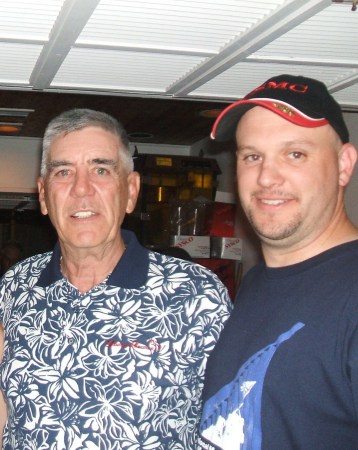 Me with R Lee Ermey