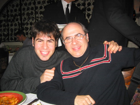 With Carlo Dante, my son - Montreal 2003