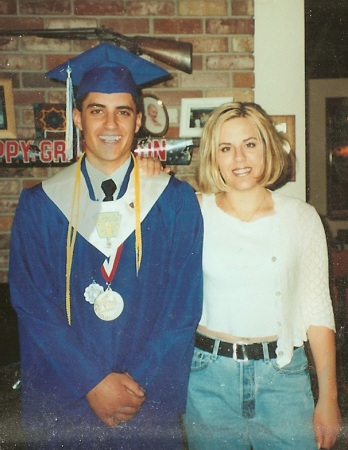 My little bro's high school graduation, 2000