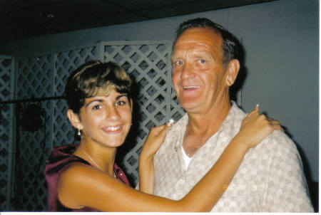 Dave and our daughter, Trisha, at a wedding 2005